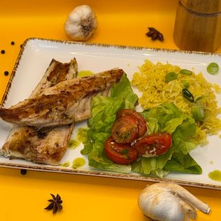 File de biban de mare & orez salbatic