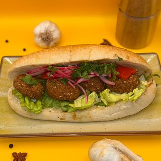 Panini Falafel & Hummus