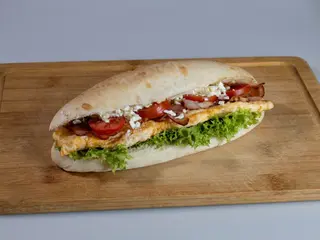 Panini Omlette & Bacon