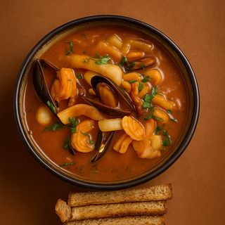 Supă de fructe de mare