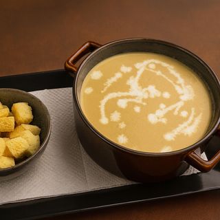 Supă cremă de ciuperci