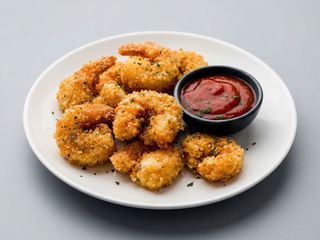 Crispy panko shrimp