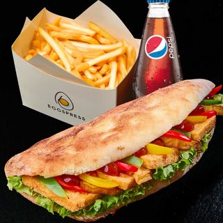 Menu Veggie Tofu Panini