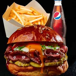 Menu Eggspress Burger