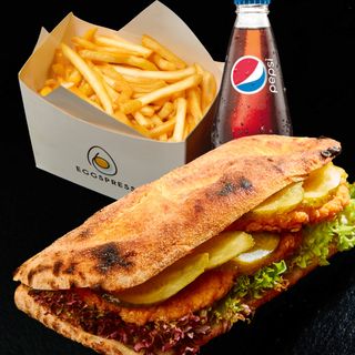 Menu Garlic Chicken Panini