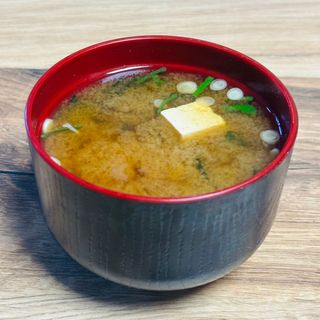 Spicy miso soup
