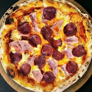 Pizza Prosciutto e Salami (550g)
