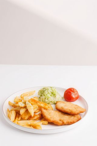 Meniu snitel piept de pui