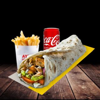 Meniu Durum de Pui cu Cartofi si Suc