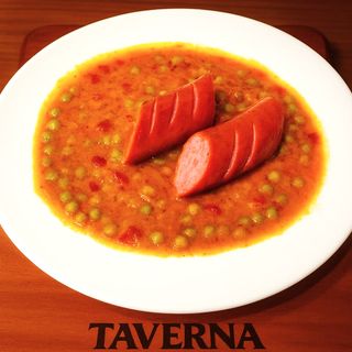 Mazare scazuta si carnati 200g/100g