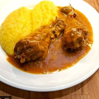 Papricas de pui cu mamaliga