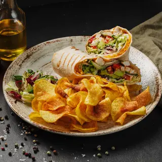 Halloumi Wrap