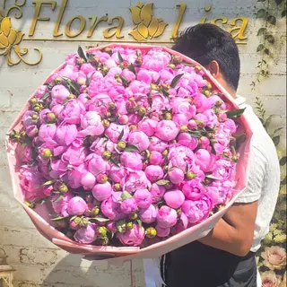 Buchet 101 bujori