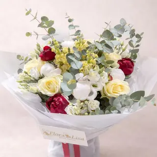 Buchet Alb