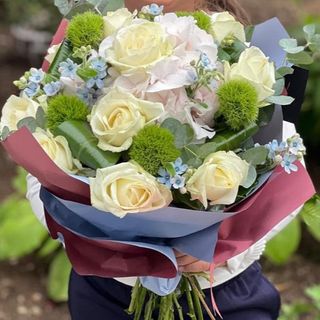 Buchet Victoria Alb