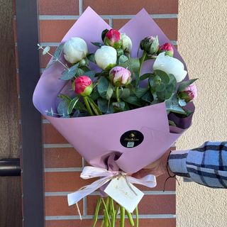 Buchet 11 bujor mixt