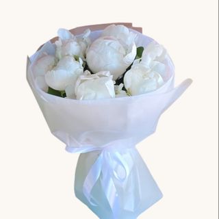 9 Bujori White