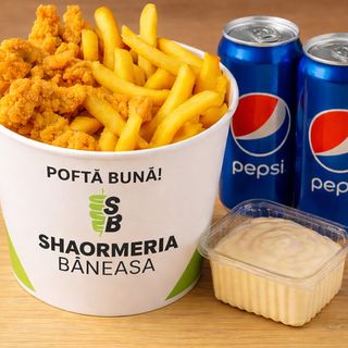 Mega Bucket Crispy + 2 doze