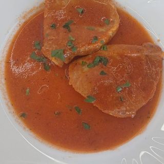 Cotlet de porc cu sos