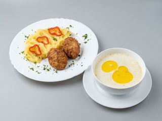 Ciorba de pui a la grec