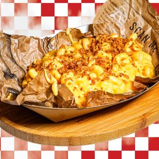 Combo pulled pork mac'n'cheese