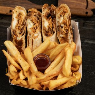 Durum de vita cu cartofi prajiti 400 g