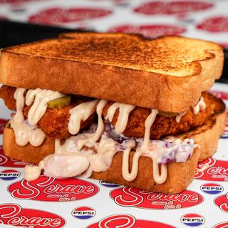 The crispy scravy sandwich