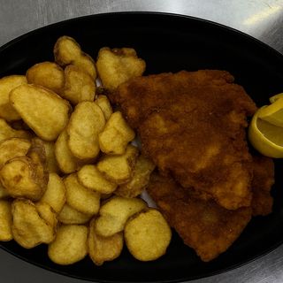 Fish and chips (550g)