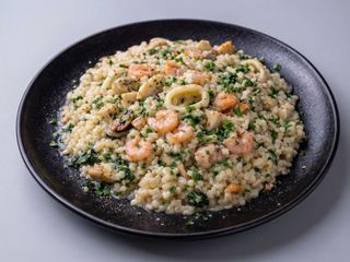 Risotto con frutti di mare