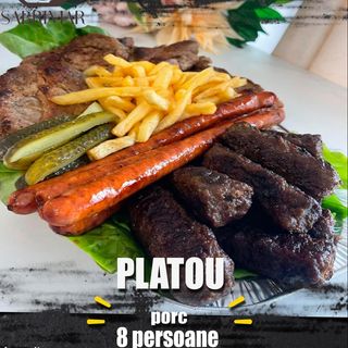 Platou porc