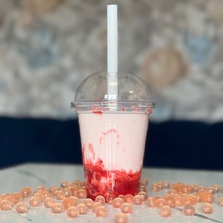 Bubble Milk Căpșuni