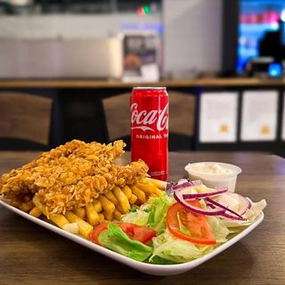 Meniu Crispy + Coca-Cola