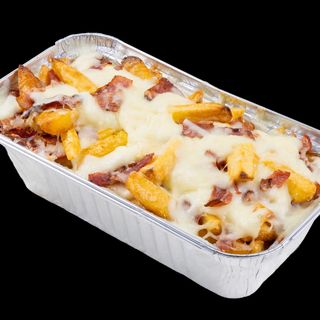 Cartofi cu mozzarella si bacon