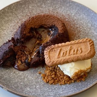 Lava Cake Lotus Biscoff