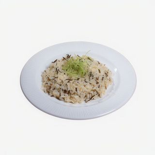 Orez sălbatic cu parmezan