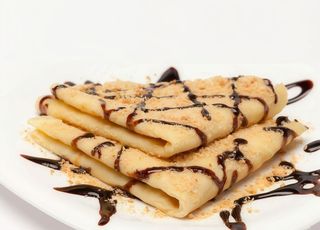 Clătite cu ciocolată