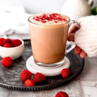 Raspberry Mocha latté 