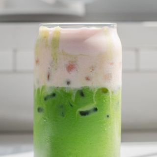 Iced Matcha latté 
