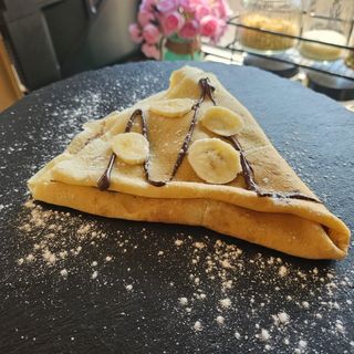 Clatita ciocolată si banană