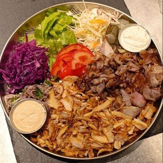 Shaorma pui farfurie