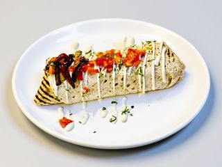 Burrito vegetariano