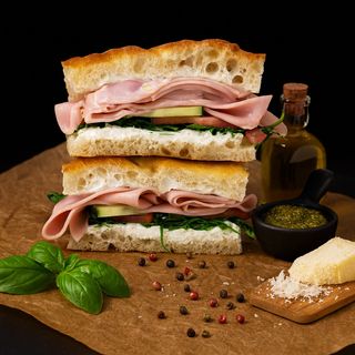 Focaccia Porchetta  L