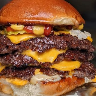 Triple Smash Burger