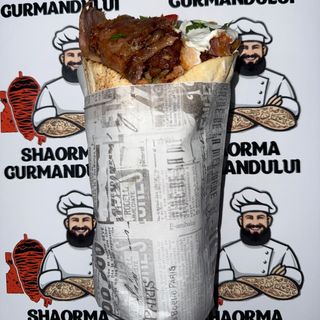 Shaorma medie de vita-berbecut