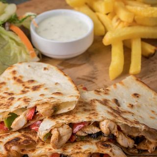 Quesadilla cu cartofi