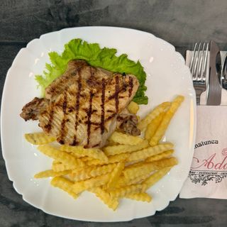 Cotlet de porc la grătar
