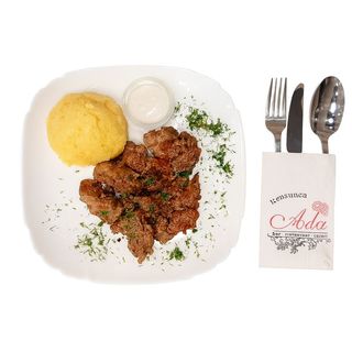 Ficăței de pui la tigaie