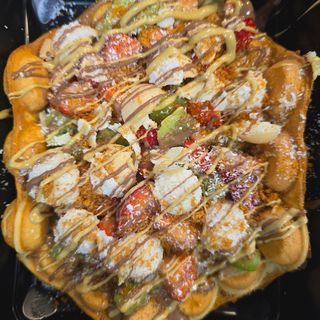 Bubble Waffle Raffaello Joy