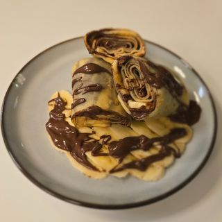 Clătita cu Nutella și Banane