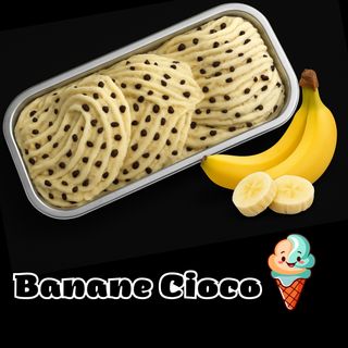 Înghețată Banane cu Ciocolată (Gelato) 500g